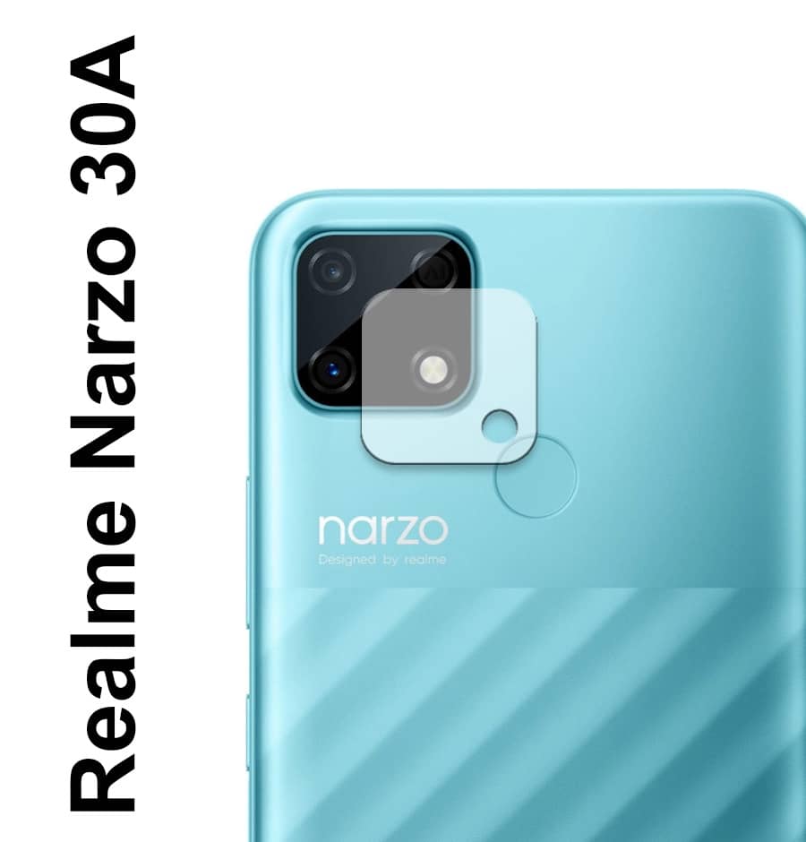 realme narzo 30a camera glass