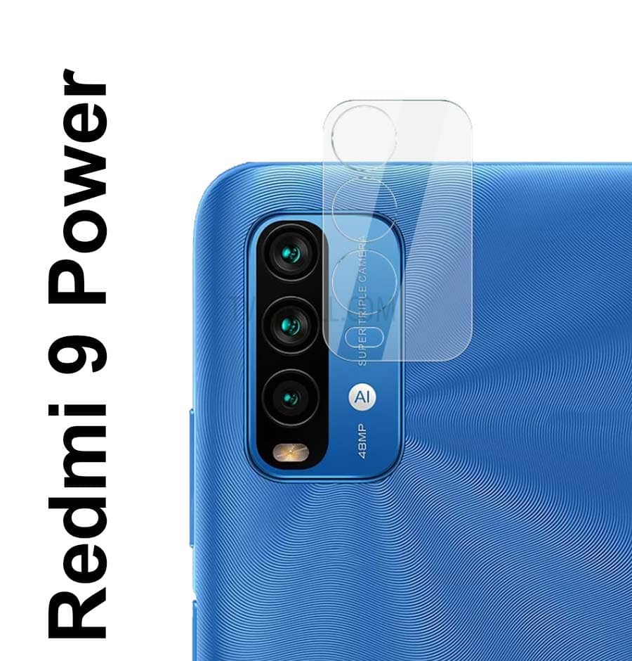 redmi 9 power camera glass price